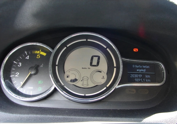 Renault Megane cena 37000 przebieg: 203019, rok produkcji 2016 z Poznań małe 466